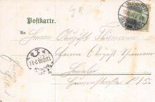 Gruss vom Truppenübungsplatz Munster Patriotika Litho Postkarte AK 1903