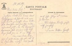 Virton Rue d´Arlon mit Cafe Restaurant AK 1917