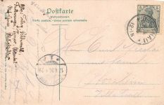 "Schwarzwald-Idylle" Schnee Baden-Württemberg Postkarte AK 1906