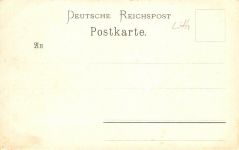 Gruss aus Lesum Bahnhof Kirche Schule Bremen Litho AK