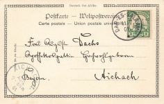 AK Deutsch-Ostafrika DOA Mangobaum gel. Dar-es-Salaam 1901