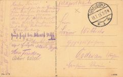 Schlossbergstrasse mit Blick zur Kirche Graudenz Westpreussen Postkarte AK 1915