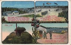 Truppenübungsplatz Neuhammer am Queis Arrest-Lokal Schlesien Postkarte AK 1917