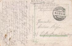 Truppenübungsplatz Neuhammer am Queis Arrest-Lokal Schlesien Postkarte AK 1917