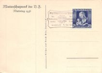 Tyrol Mutterschutzwerk Muttertag 1936 Innsbruck Postkarte AK