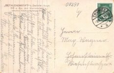 "Bethlehemstift" Zwönitztal E. V. Zwönitz i. Erzgeb. Postkarte AK 1928