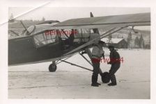 Deutscher Oberleutnant, Flugzeug Fieseler Storch Fi 156, Flug nach Andenes Norw.