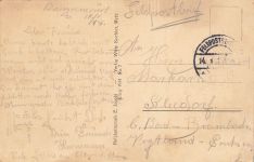 Soldaten vor der Kirche in Jarny Frankreich Postkarte AK 1915