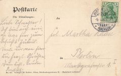 AK Neissethal Station Rosenthal Brücke Brandenburg 1908 gelaufen Postkarte