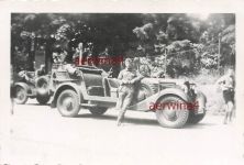 Soldat mit Kübelwagen Horch 830 R Übungsfahrt bei Riesa Sachsen