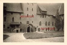 Inneres der Ordensburg in Marienburg Westpreussen