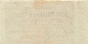 10 Millionen Mark 2.9.1923 Deutsche Reichsbahn RVM-4