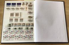 Briefmarken Album BRD 1997 - 98 Dubletten Album
