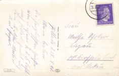 Adolf-Hitler-Platz, Hotel mit Restaurant in Pillau Baltijsk Ostpreussen AK 1941