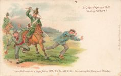 2. Chevaulegers-Regiment Kavallerie Soldaten des bayerischen Heeres Postkarte AK