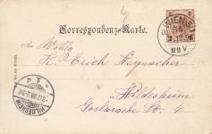 Portrait Kaiser Franz Josef mit Blick auf Wien Patriotika Postkarte AK 1898
