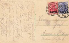 Danzig - Neufahrwasser Anlegestelle Westerplatte Postkarte 1920