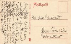 Blick vom Amthausberg Vlotho an der Weser Nordrhein-Westfalen Postkarte AK