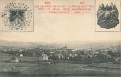 50 Jährige Bestandsfeier des Militärvereins Dippoldiswalde Sachsen AK 1912