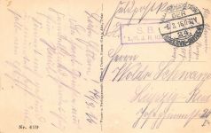 Kriegerdenkmal bei Noyon Frankreich Patriotika Postkarte AK 1916