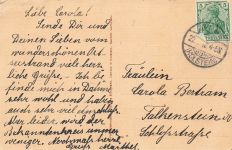 Dorfstraße in Ostseebad Dahme Schleswig-Holstein Postkarte AK 1912