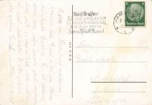 D. H. V. Hochhaus am Holstenplatz in Hamburg Postkarte AK 1937