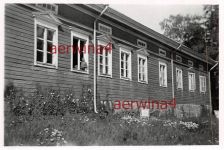 Deutscher Soldat im Quartier in Karkkeu Finnland