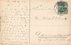Anlagen Goltsteinstrasse in Düsseldorf Nordrhein-Westfalen Postkarte AK 1913