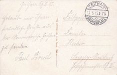 AK 1.WK Zeithain Truppenübungsplatz Offiziers Kasino 1915 Sachsen