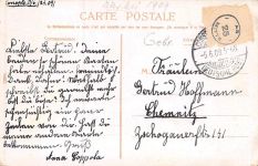 Constantinople Fontaine de l'empereur Guillaume II. Postkarte AK 1909