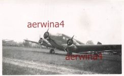 Flugzeug Ju 52 Flugplatz Prag - Kbely Böhmen