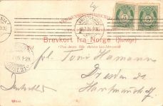 Kongshavn ved Kristiania Postkarte 1905