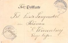 DSWA Deutsch-Südwest-Afrika AK KEETMANSHOOP III.Feldkompanie gel.Feldpost 1905