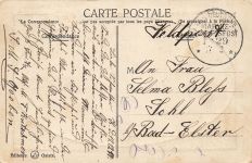 Constantinople Türkei Ortaköy-Moschee Deutsche Schiffspost Nr. 29 AK 1917
