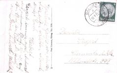 Forsthaus Panklau bei Cadinen (Westpr.) (Kadyny) Postkarte AK 1935