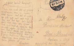 Großherzogliches Schloss in Oldenburg Niedersachsen Postkarte EK2 AK 1915