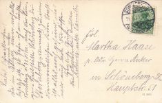 AK Sommerfeld Schloss Park Ostbrandenburg 1913 gelaufen Postkarte