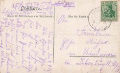 Gasthof, Schule und Gasthaus in Groß Lubolz Brandenburg Postkarte Litho AK 1915