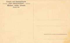 AK Greiz Gasthaus zum Hirschstein Schwanenhäuschen Thüringen Vogtland Postkarte