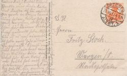 AK 1.WK Zeichnet Kriegsanleihe Flieger 1917 gelaufen Patriotika Postkarte