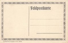 AK 1.WK Kloster Vauclerc Frankreich ungelaufen Patriotika Feldpostkarte