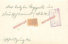 Soldaten letzte Appell in Deutschland Fahrt an die Ostfront
