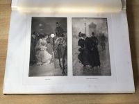 Spiegelbilder aus dem Leben von Rene Reinicke Kupferdruck nach Ölmalerei 1890