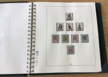 BRD/BUND Postfrische Sammlung 1969 - 1977 komplett im Falzlos - Vordruckalbum