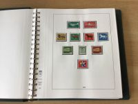 BRD/BUND Postfrische Sammlung 1969 - 1977 komplett im Falzlos - Vordruckalbum