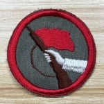 Abzeichen der Kampfgruppen für Uniform Jacke DDR Aufnäher Patch