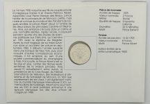 Numisbrief Albert de Monaco, Albert, Monaco 1998