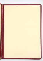 DDR Urkundenmappe leer Bezirksbehörde Deutsche Volkspolizei Magdeburg