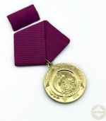 DDR Medaille für Verdienste im Brandschutz goldfarben Bartel 223a