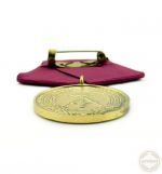 DDR Medaille für Verdienste im Brandschutz goldfarben Bartel 223a